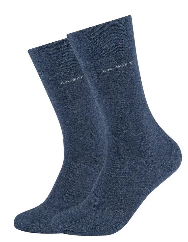 Camano Basicsocken CA-Soft 2er Pack jeans von Camano