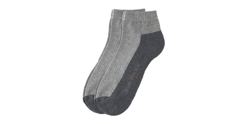 Camano Basicsocken Camano Sport Quarter 2p von Camano