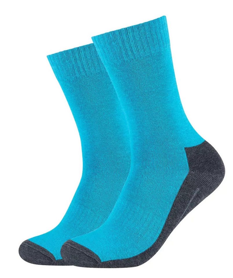 Camano Basicsocken Camano Sportsocks 2P turquoise von Camano