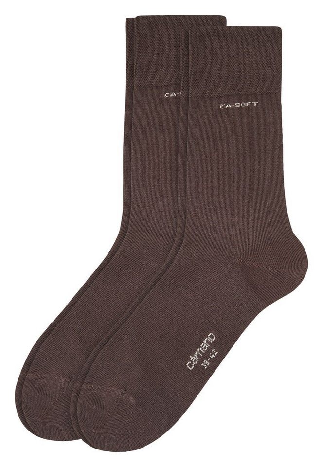 Camano Basicsocken ca-soft 2er cotton von Camano