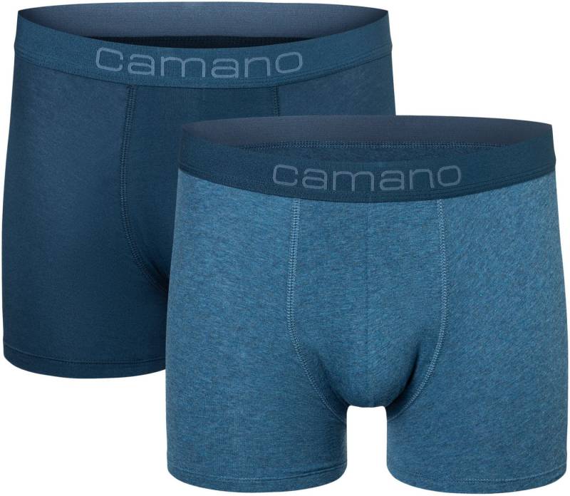 Camano Boxershorts comfort (2er Pack) mit elastischem Logobund von Camano