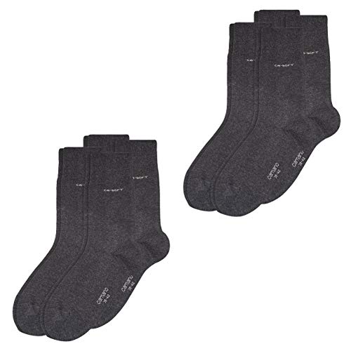 Camano CA-SOFT Cotton Socken 4er Pack, Größe:39-42;Farbe:anthracite von Camano