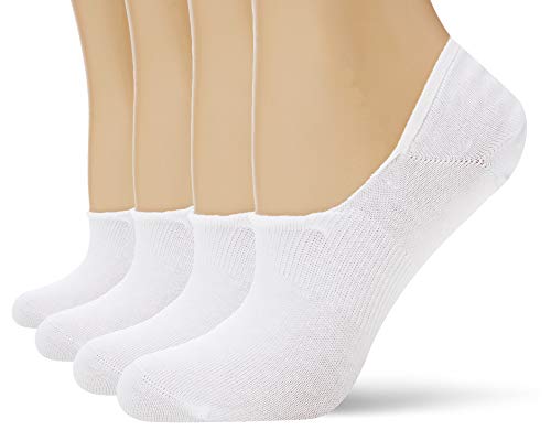 Camano Damen 4420000 Füßlinge, Weiß (White 1000), (Herstellergröße: 35/38) (4er Pack) von Camano