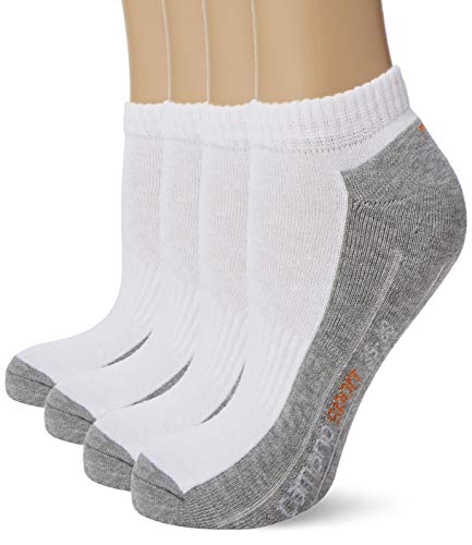 Camano Damen 5931001 Füßlinge, Weiß (White 0001), (Herstellergröße:39/42) (4er Pack) von Camano