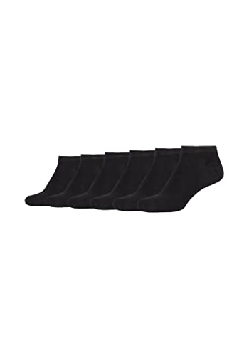 Camano Damen Sneakersocken 6er Pack 35/38 black von Camano