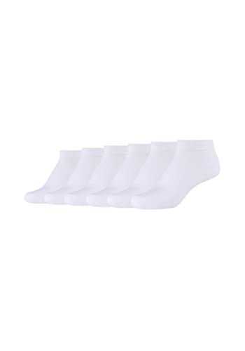 Camano Damen Sneakersocken 6er Pack 39/42 white von Camano