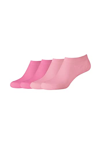 Camano Damen Sneakersocken 4er Pack 39/42 azalea pink von Camano