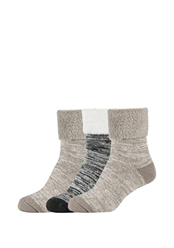 Camano Damen Socken 3er Pack 35/38 taupe von Camano