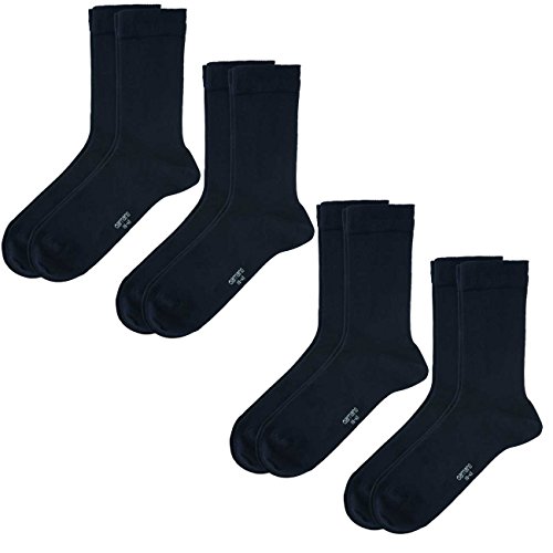 Camano Damen Socken Silky Feeling 8er Pack, Größe:35-38, Farbe:Navy (0004) von Camano