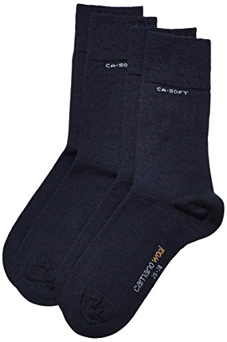 Camano Damen Strick Socken 3242, 100 DEN, Gr. 35/38, Blau (navy 4), 2er Pack von Camano