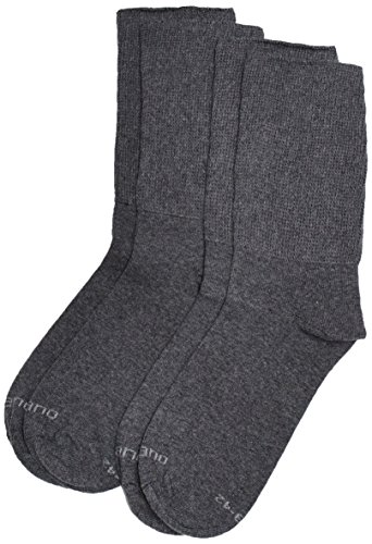 Camano Damen Strick Sportsocken 5913, Gr. 35/38, Grau (anthracite 8) von Camano