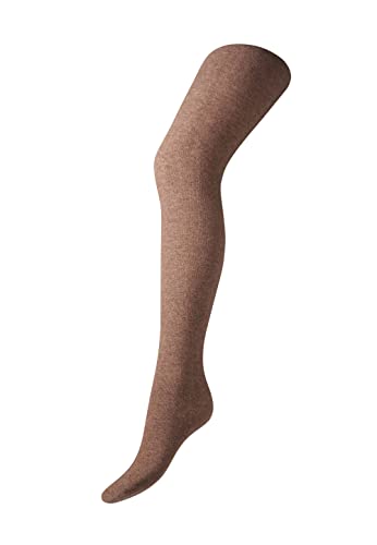 Camano Damen Online Women Comfort Soft Cotton Tights 2er Pack Socken, Beige, 48-52 EU von Camano