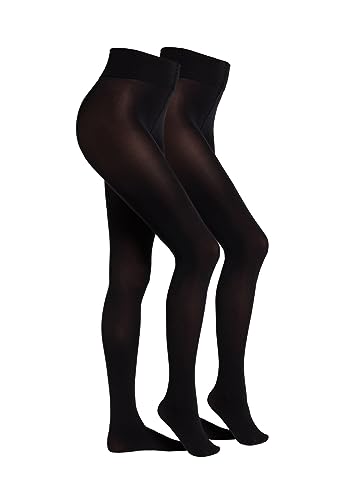 Camano Damen Strumpfhose 80 DEN langlebig reißfest matt praktischer 2er Packund blickdicht mit Maschenstopp ringelfrei Komfortbund 2er Pack 40/42 black Camano Damen Strumpfhose 80 DEN langlebig reißfest matt praktischer 2er Packund blickdicht mit Maschenstopp ringelfrei Komfortbund 2er Pack 40/42 black von Camano