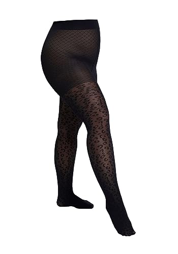 Camano Damen Strumpfhose Curvy Leo 1er Pack 44/46 black von Camano