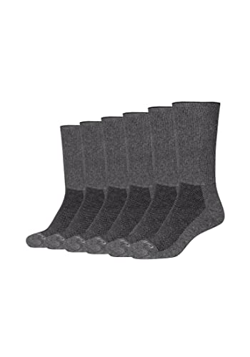 Camano Unisex Diabetikersocken 6er Pack 43/46 anthracite von Camano