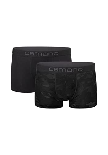 Camano Herren Pants 2er Pack XL Dark Grey Mix von Camano