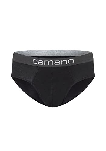 Camano Herren Slip 6er Pack M Black Mix von Camano