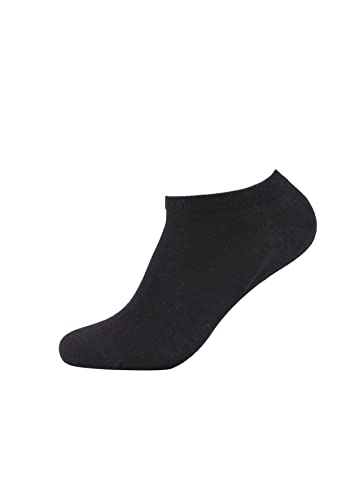 Camano Herren 3003 Ca-Soft Sneaker 7 Paar Sneakersocken, Schwarz, (Herstellergröße: 35/38) (7er Pack) von Camano