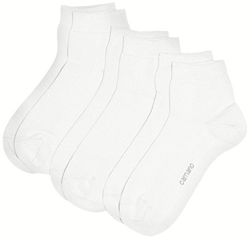 Camano Damen 3023 Socken, Weiß (White 1), (Herstellergröße: 39/42) von Camano