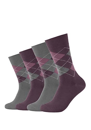 Camano Herren Socken 4er Pack 43/46 potent purple von Camano