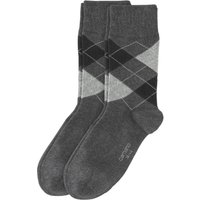 Camano Herren Socken CA-Soft Argyle 2er Pack von CAMANO