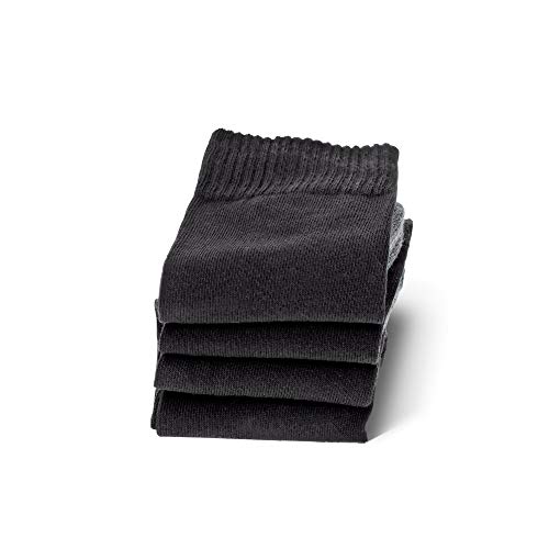 camano GmbH Co KG Herren 5942 sportssokker 4 par Sportsocken, Schwarz, 43-46 EU von Camano