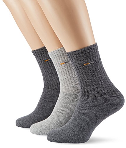 Camano Herren 5943 Sportsocken, Grau (Grey 10), (Herstellergröße: 35/38) (3er Pack) von Camano