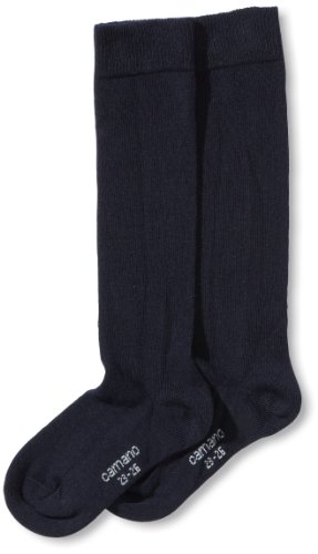 Camano Jungen 3902 Kniestrümpfe, Blau (Navy 0004), 27-30 (2er Pack) von Camano