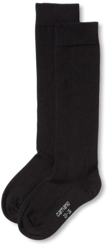 Camano Jungen 3902 Kniestrümpfe, Schwarz (Black 0005), 27-30 (2er Pack) von Camano