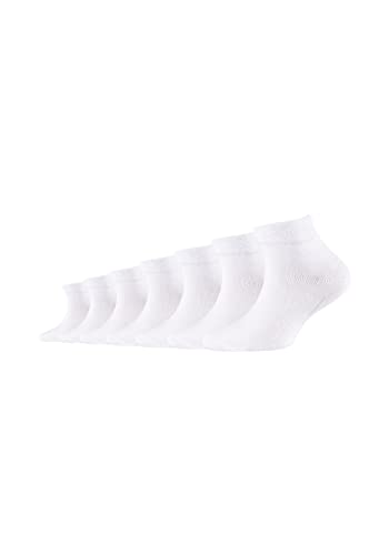 Camano Jungen 9302 Füßlinge, Weiß (White 0001), 23-26 (7er Pack) von Camano