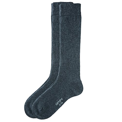 Camano Kinder Kniestrümpfe Ca-Soft 6er Pack, Größe:23-26;Farbe:Anthracite (08) von Camano