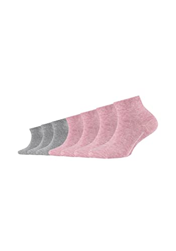 Camano Kinder Kurzsocken 7er Pack 39/42 chalk pink melange von Camano