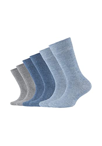 Camano Kinder Socken 6er Pack 23/26 jeans mix von Camano