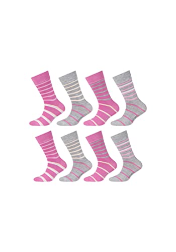 Camano Kinder Socken 8er Pack 27/30 phlox pink von Camano