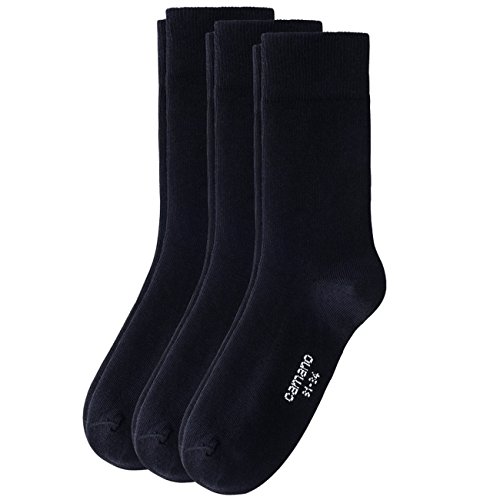 Camano Kinder Socken Ca-Soft 18er Pack, Größe:35-38;Farbe:Black (05) von Camano
