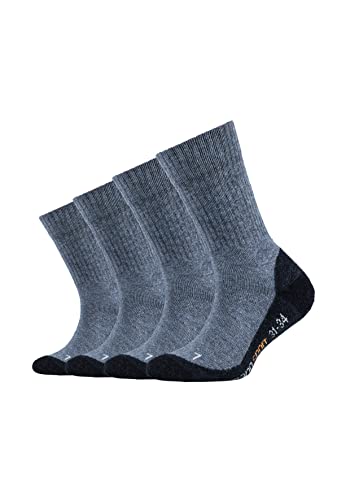 Camano Babys Kinder Sportsocken Jungen & Mädchen (4x Paar) Pro-Tex atmungsaktiv blau 27-30 von Camano