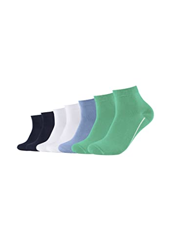 Camano Unisex Kurzsocken 7er Pack 43/46 spring bud von Camano