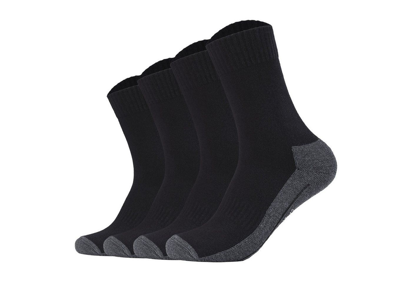 Camano Kurzsocken Unisex Socken 4er Pack Baumwolle (Packung, 4er Pack) von Camano