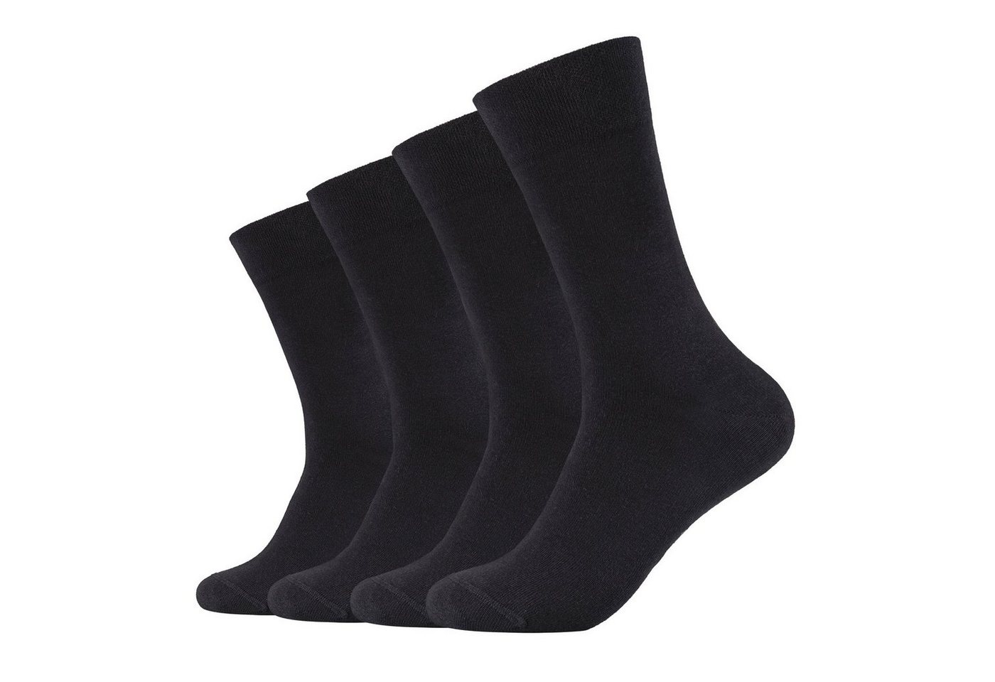 Camano Kurzsocken Unisex Socken - Organic Cotton, einfarbig, 4er von Camano