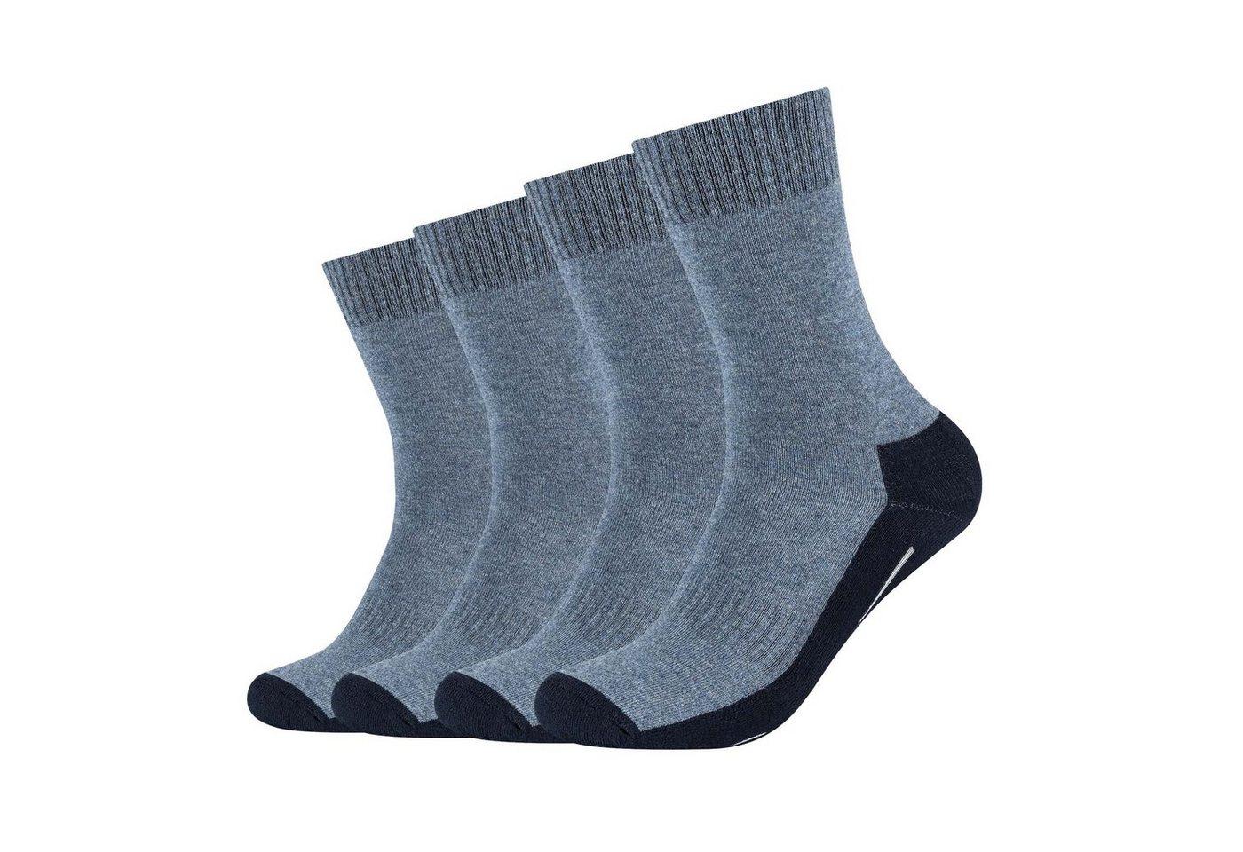 Camano Kurzsocken Unisex Socken - Pro Tex Function, einfarbig, 4er von Camano