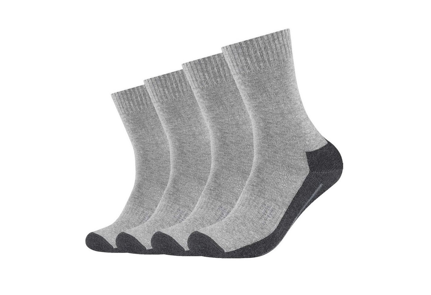 Camano Kurzsocken Unisex Socken - Pro Tex Function, einfarbig, 4er von Camano