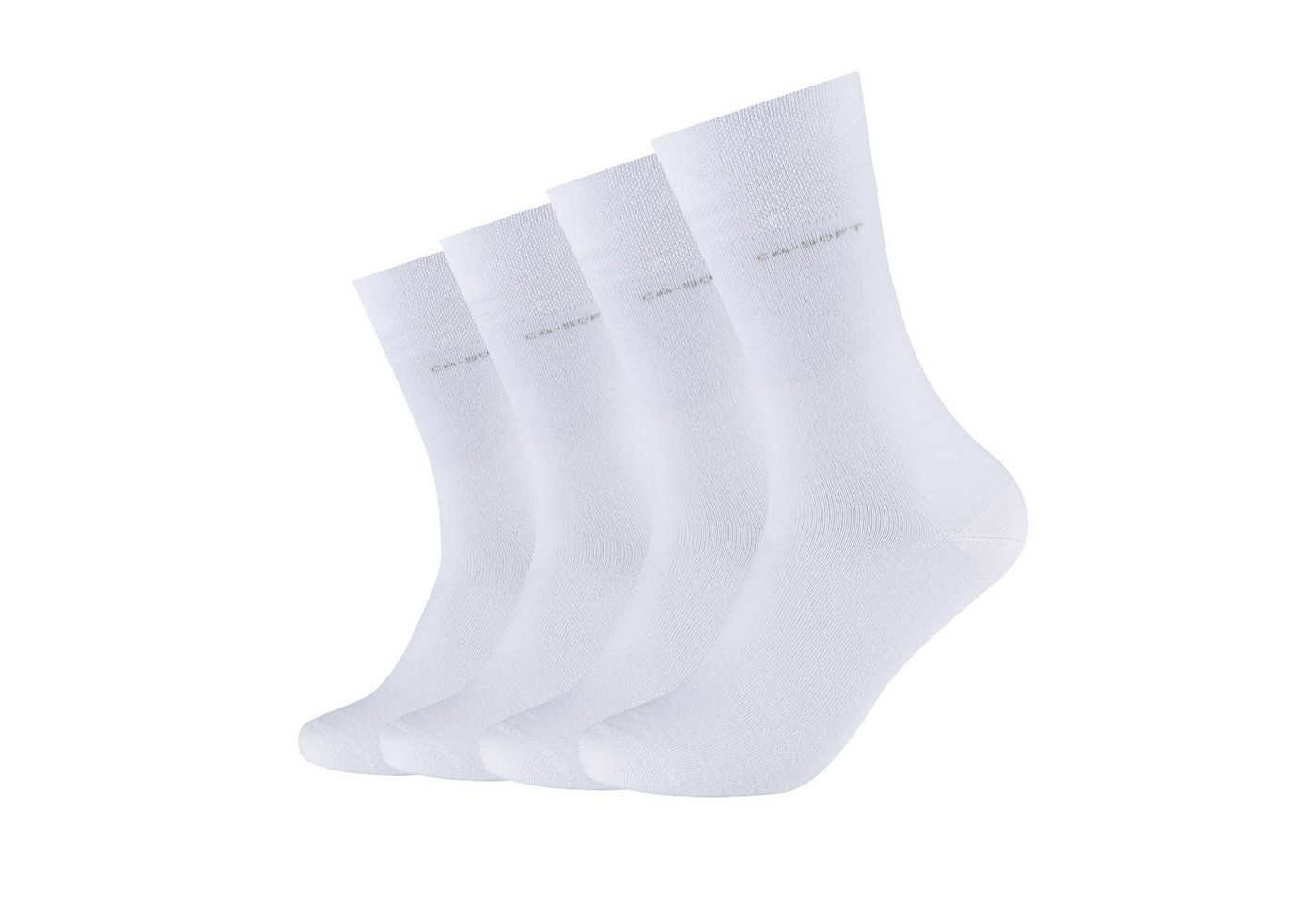 Camano Kurzsocken Unisex Socken - Soft Socks, einfarbig, 4er Pack von Camano