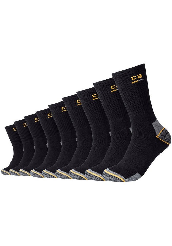 Camano Langsocken (Packung, 9er-Pack) mit hohem Tragekomfort durch Baumwollmix von Camano