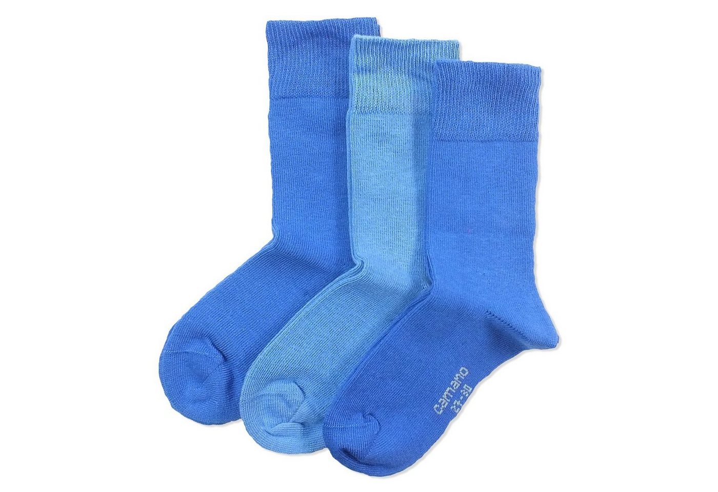 Camano Langsocken CA3701 (Packung, 3-Paar, 3 Paar) Kinder Socken, Jungen & Mädchen mit Baumwolle, Kindersocken von Camano