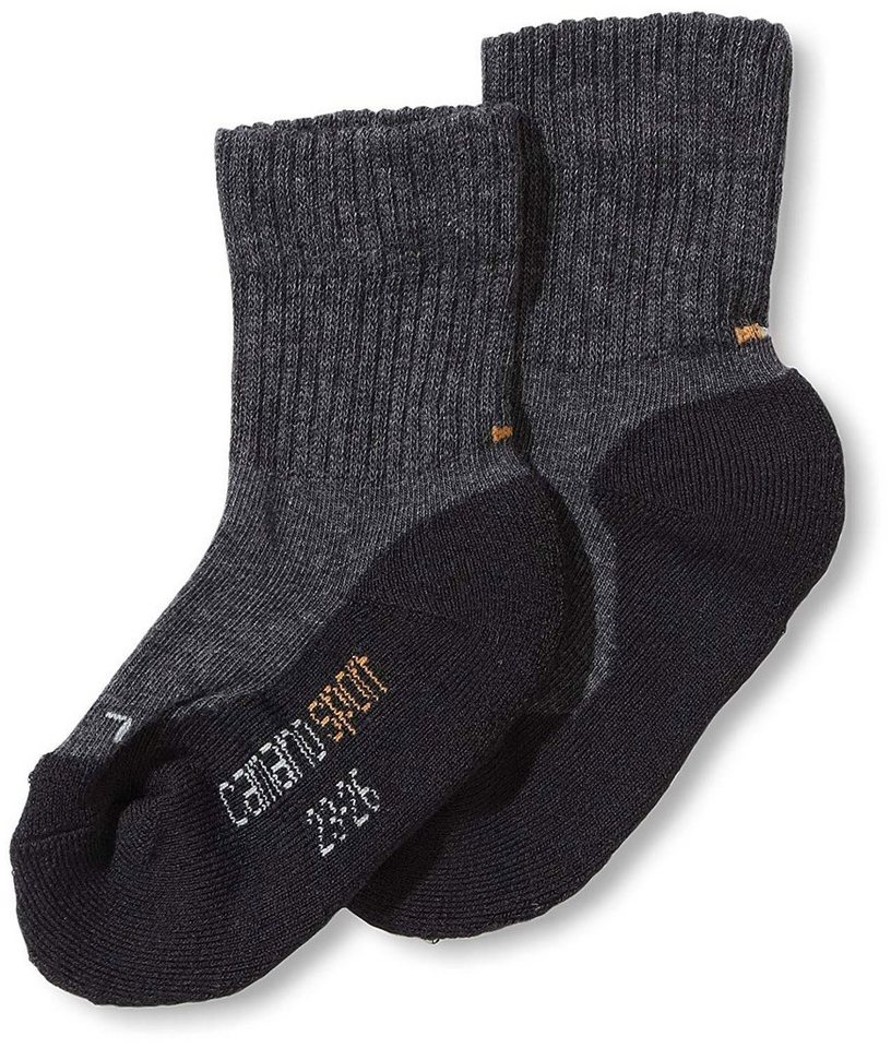 Camano Langsocken CA3721 (Packung, 2-Paar, 2 Paar) Unisex Funktionssocken klimaregulierend, Socken Kinder Mädchen Jungen von Camano