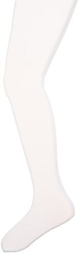 Camano Mädchen 3119 Strumpfhose, Weiß (White 1), 110 (Herstellergröße: 110/116), 1 Paar von Camano