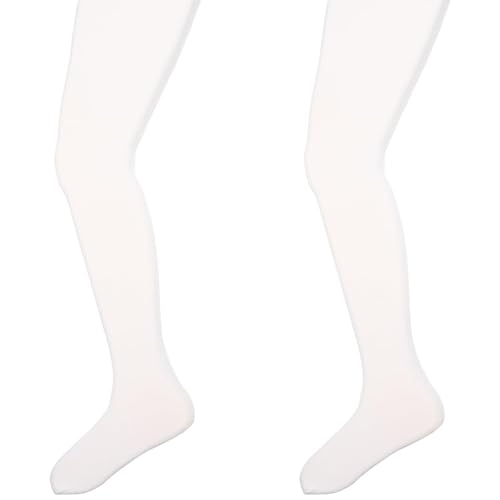 Camano Mädchen 3119 Strumpfhose, Weiß (White 1), 122 (Herstellergröße: 122/128), 1 Paar von Camano