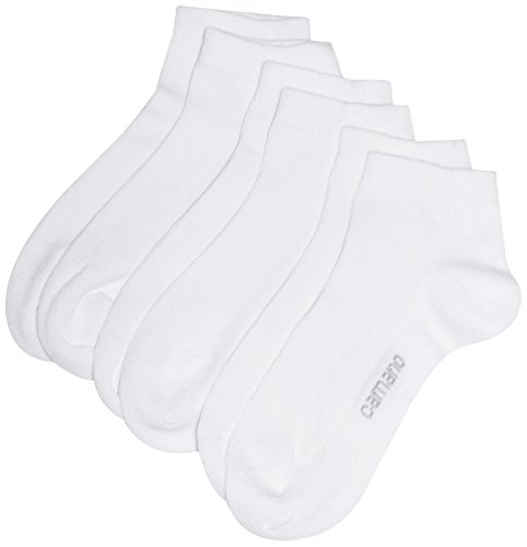 Camano Mädchen 3723 Füßlinge, 3er Pack, Weiß (White 1), 39-42 von Camano