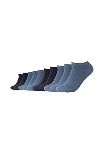Camano Unisex Kurzsocken Sneakersocken Damen & Herren (10x Paar) Classics mit Baumwolle blau 39-42 von Camano