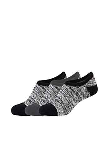 Camano Damen Sneakersocken 3er Pack 35/38 black mix von Camano